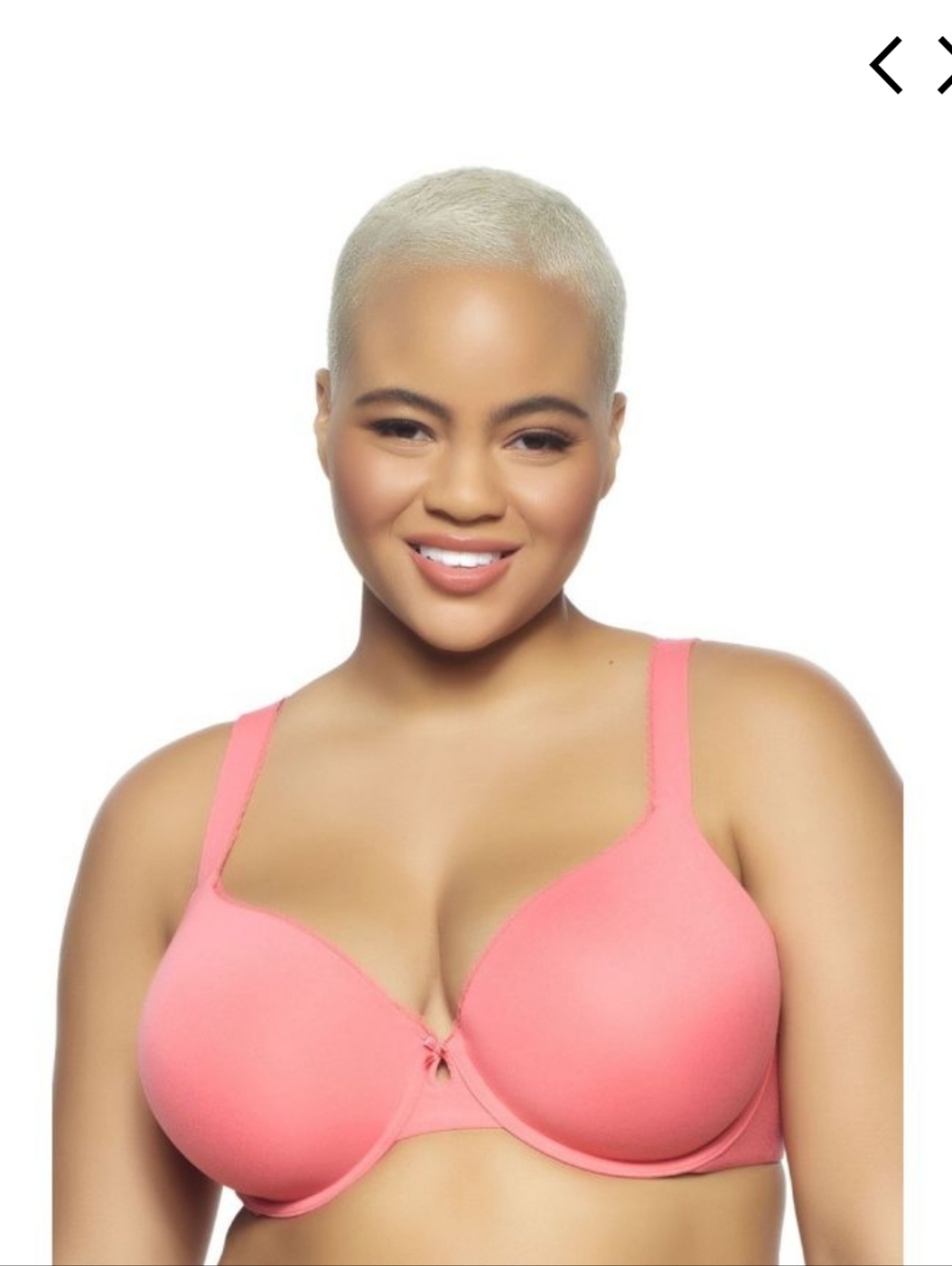 NWT Paramour Sensational T-Shirt Bra – Tea Rose (Coral Pink) – Multiple Sizes